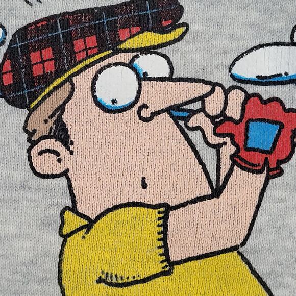 Vintage 1992 Funny Golf Sweatshirt M/L 21x23 USA - Picture 10 of 15